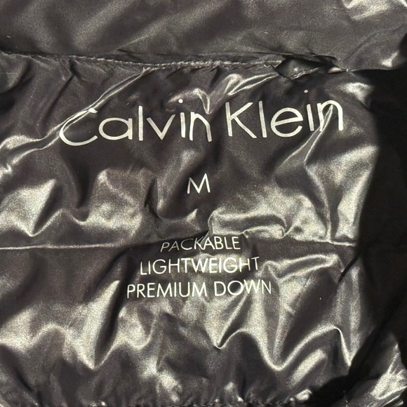 Women's Calvin Klein Puffer Jacket | Black | Medium - Picture 5 of 5